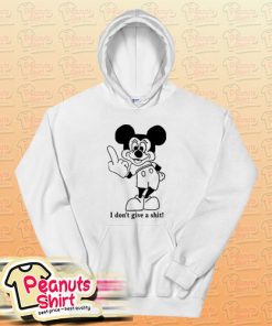 Mickey Mouse I Don’t Give Shit Hoodie