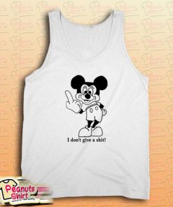 Mickey Mouse I Don’t Give Shit Tank Top