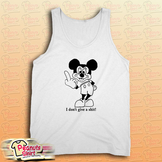 Mickey Mouse I Don’t Give Shit Tank Top