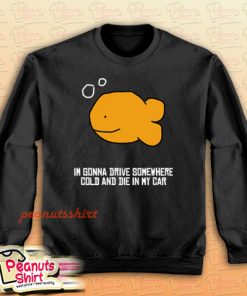 I’m Gonna Drive Somewhere Cold And Die In My Car Sweatshirt