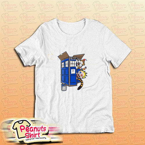 Calvin And Hobbes Doctor Who T-Shirt