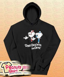 Don’t Deal With The Devil Cuphead Pulp Fiction Meme Hoodie