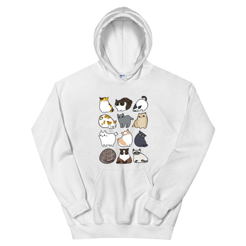 Cats Cats Cats Pullover Hoodie