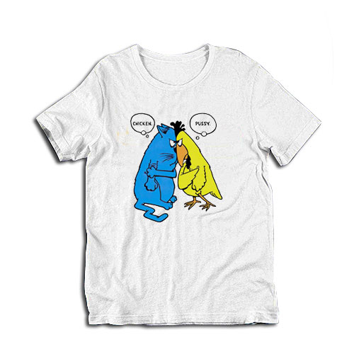 Vintage John Baynham Chicken Pussy Cartoon T-Shirt