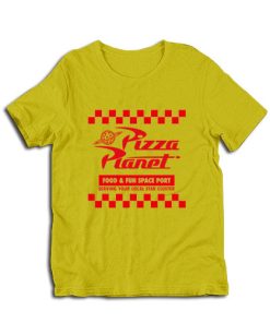 Pizza Planet Food And Fun Space Port T-Shirt